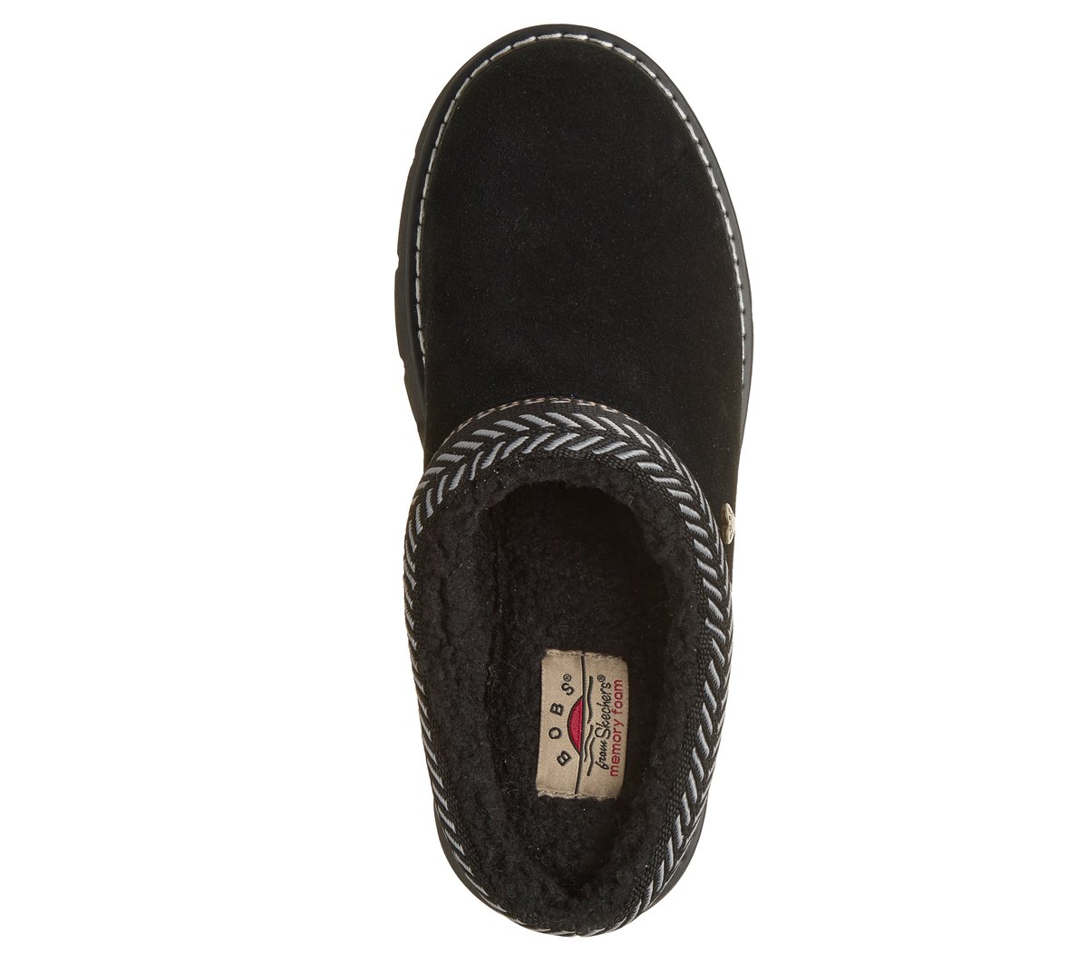 Skechers BOBS Keepsakes Lite - Fuzzy Dreams Chaussures Moyen Width en Noir