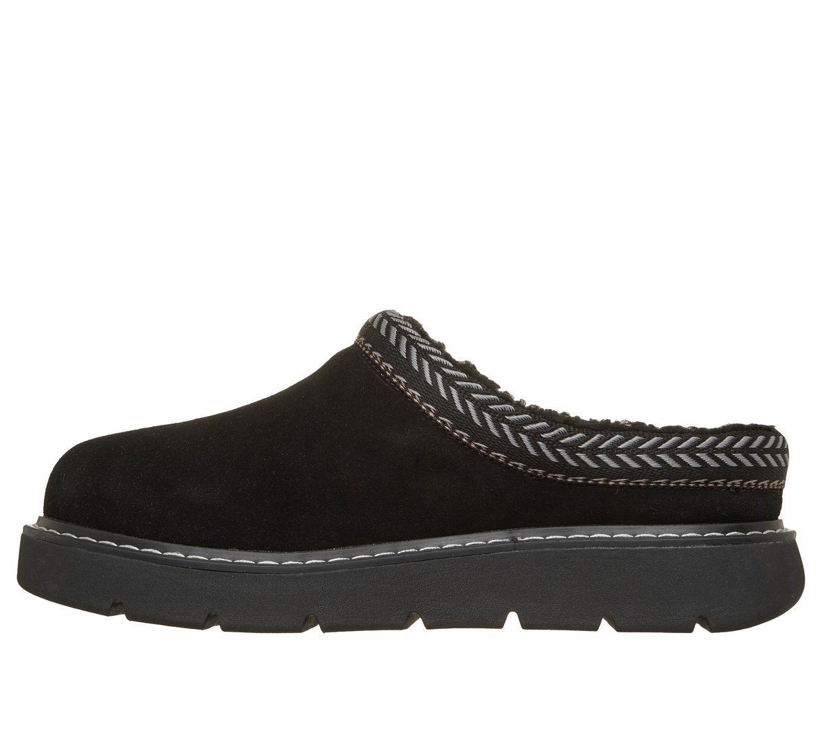 Skechers BOBS Keepsakes Lite - Fuzzy Dreams Chaussures Moyen Width en Noir