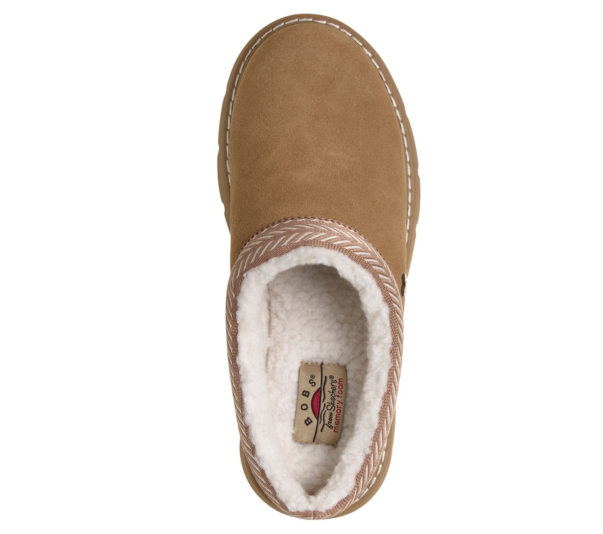 Skechers BOBS Keepsakes Lite - Fuzzy Dreams Chaussures Moyen Width en Châtaigne