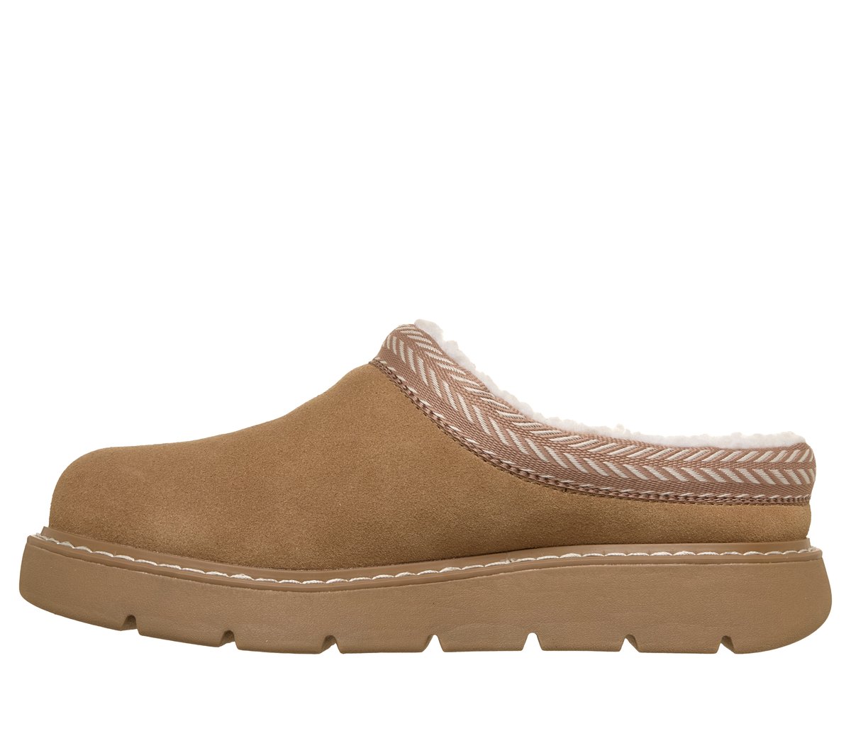 Skechers BOBS Keepsakes Lite - Fuzzy Dreams Chaussures Moyen Width en Châtaigne