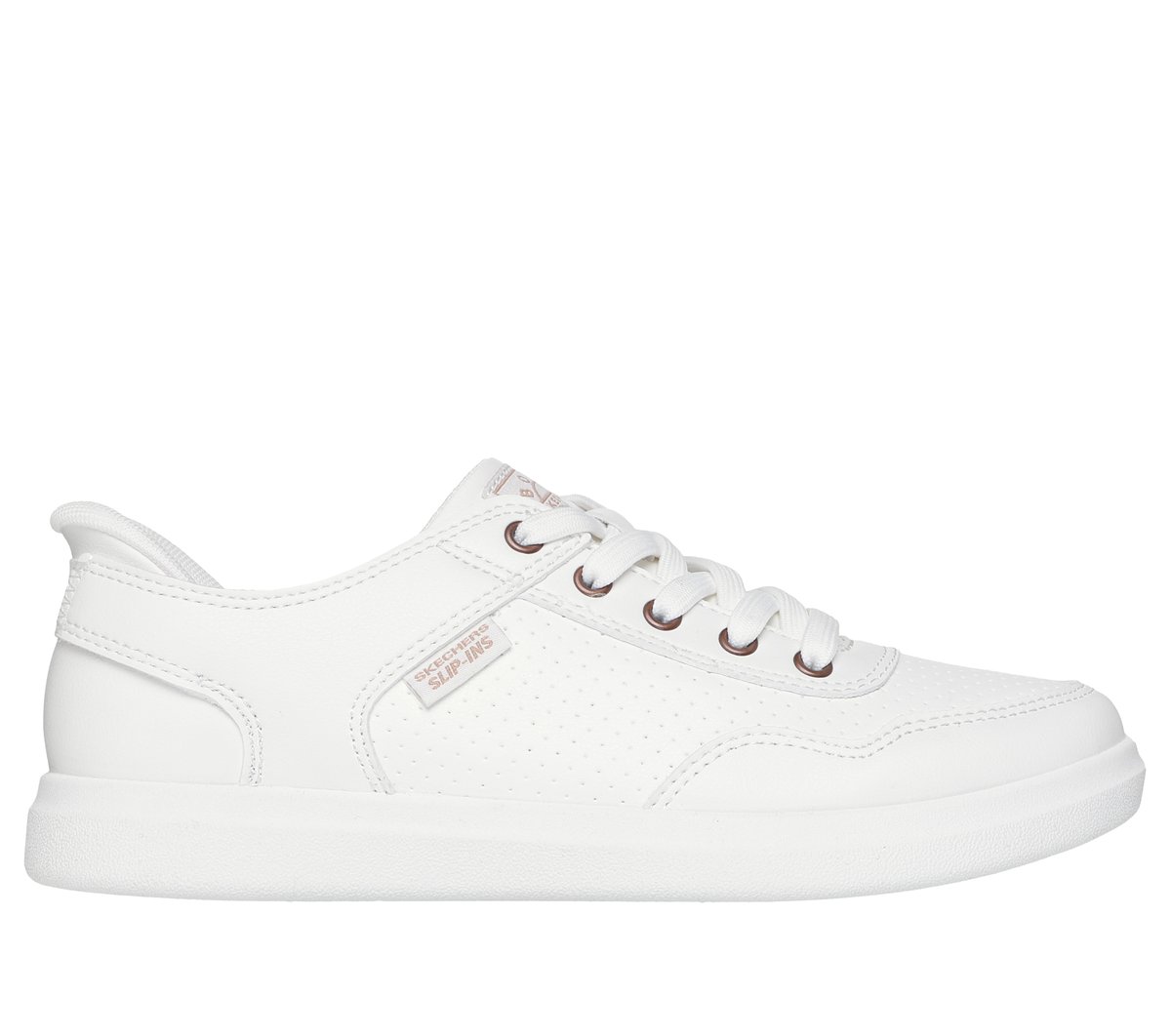 Skechers Slip-ins: BOBS D'Vine - So Flattered en Blanca, talla 39