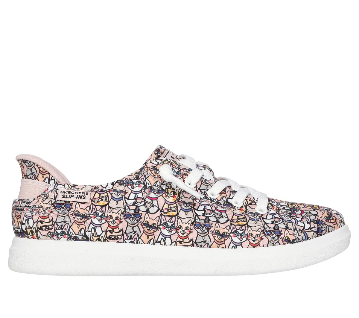 Skechers Slip-ins: BOBS D'Vine - Kitty Cool, talla 37.5, Vegan