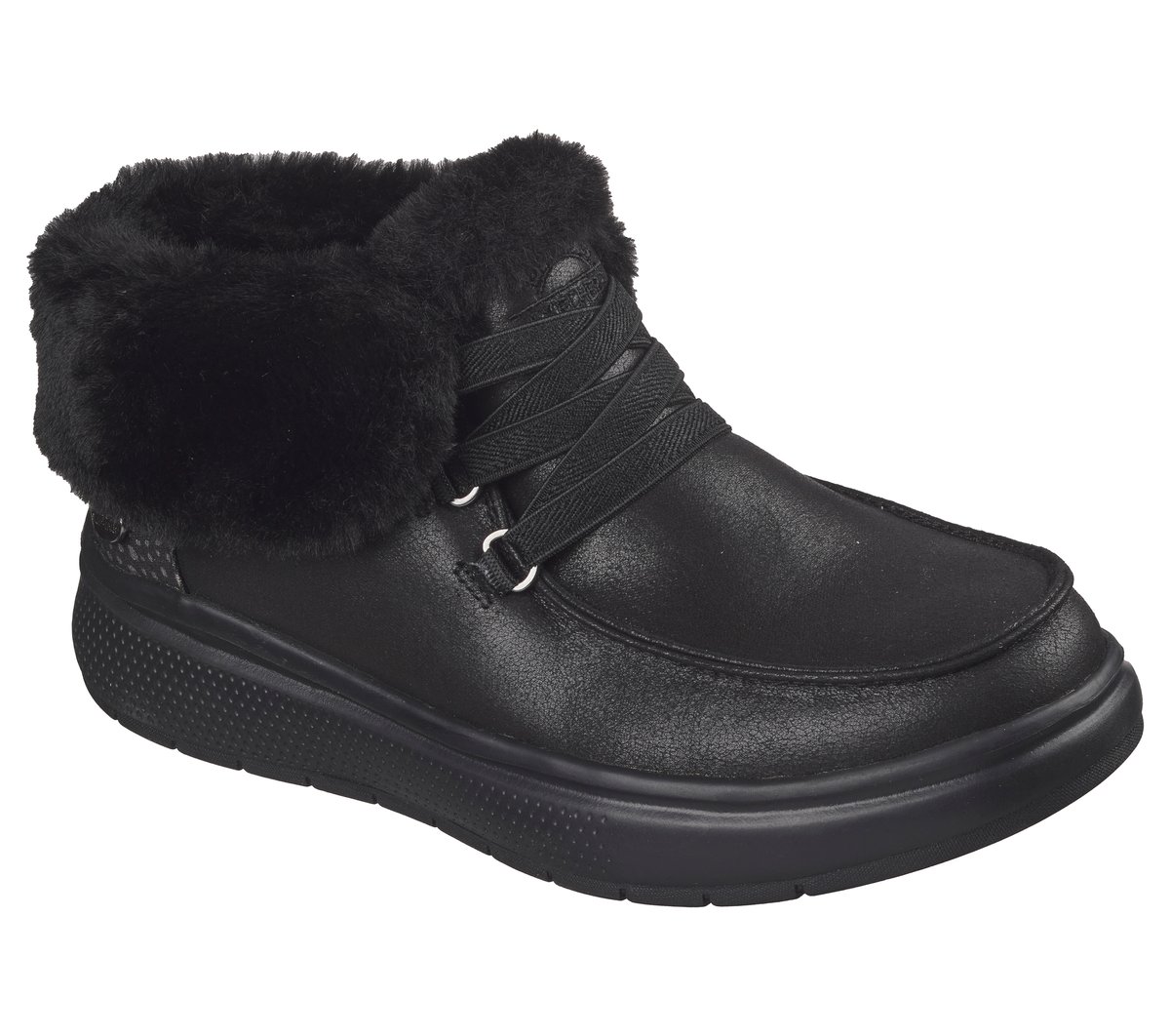 Skechers Slip-ins: BOBS Skip Cute Wave - Fur Fancies