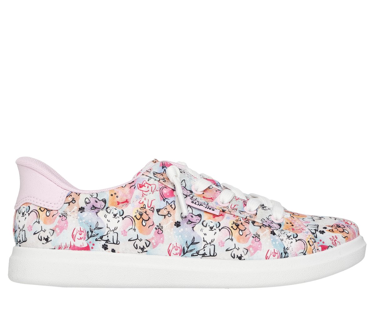 Skechers Slip-ins: BOBS D'Vine - Sketch Fetch en Rosa, talla 36, Vegan