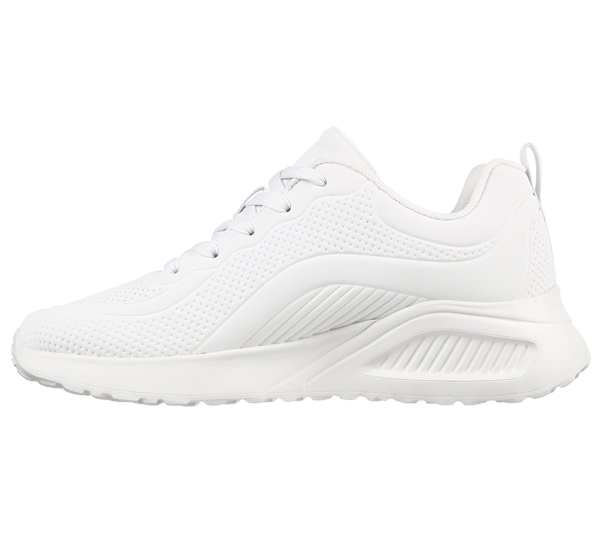 Skechers BOBS Sport Buno - How Sweet Chaussures Moyen Width en Blanc