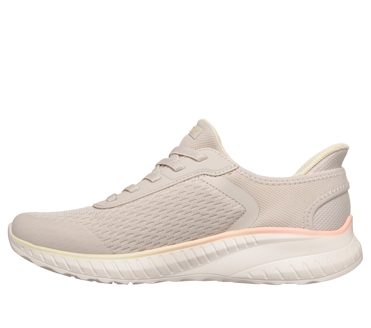 Skechers Slip-ins: BOBS Sport Squad Chaos - Ombre Paradise Chaussures Moyen Width en Beige, Vegan, Lavable en machine