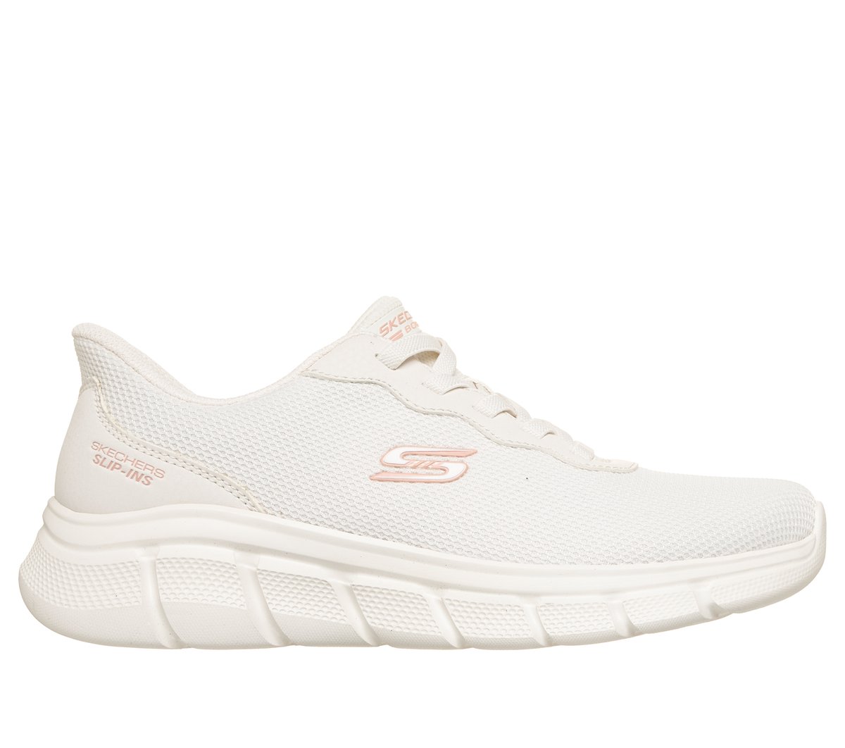 Skechers Slip-ins: BOBS Sport B Flex - Flex Lucy en Blanca, talla 36