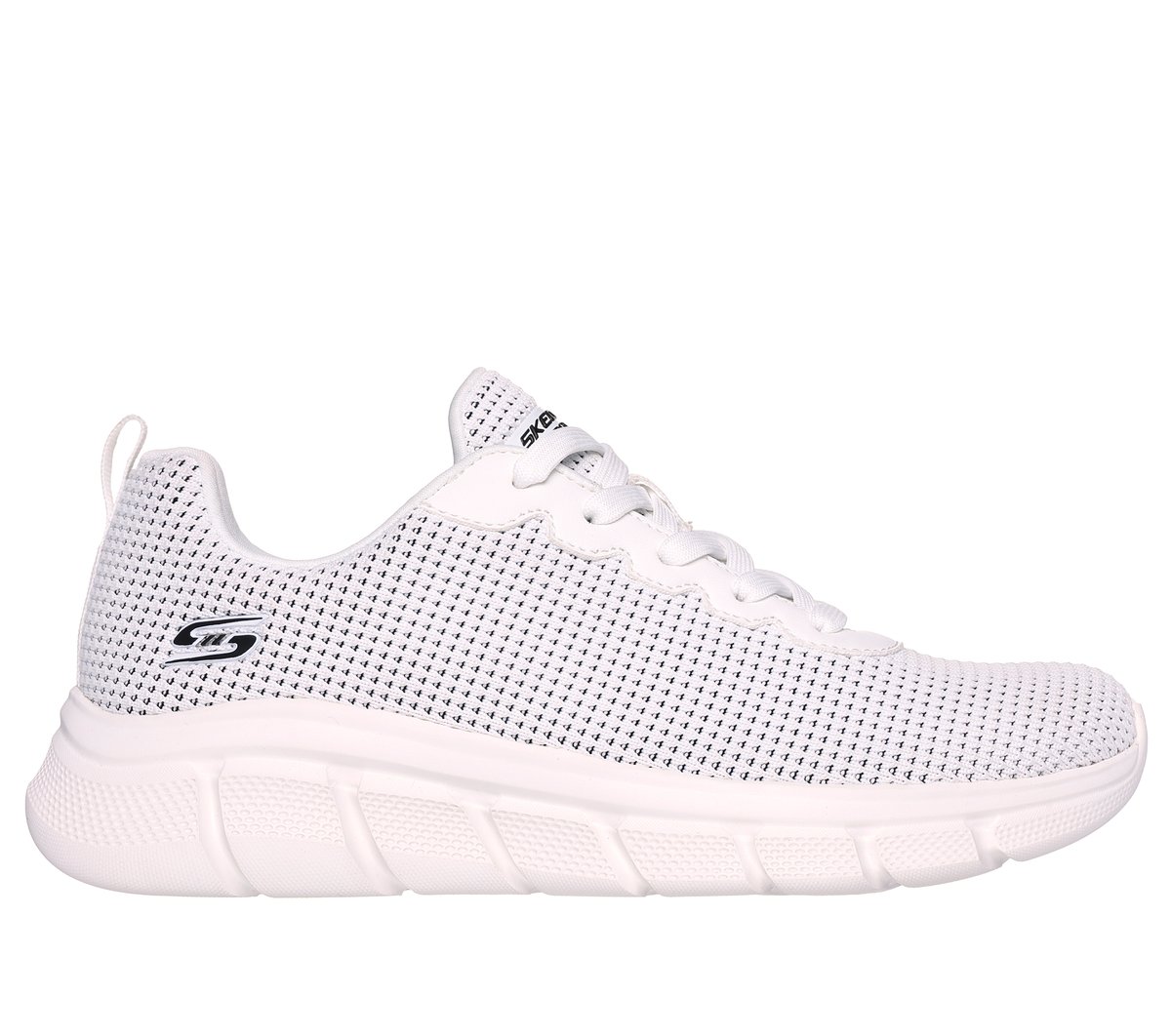Skechers BOBS Sport B Flex - Visionary Essence en Blanca, talla 35, Vegan