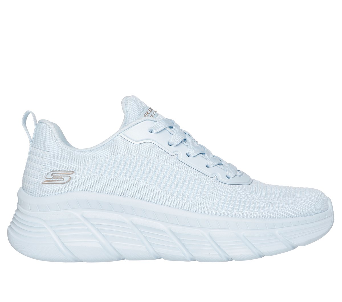 Skechers BOBS Sport B Flex Hi - Flying HI en Azul Claro, talla 38, Vegan