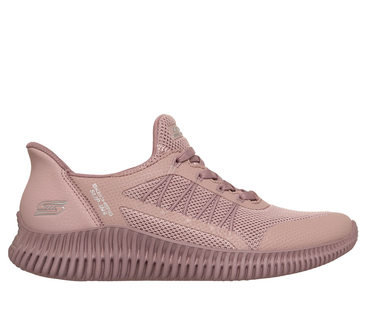 Skechers Slip-ins: BOBS Geo Lite - Divine Pace en Rose, talla 36