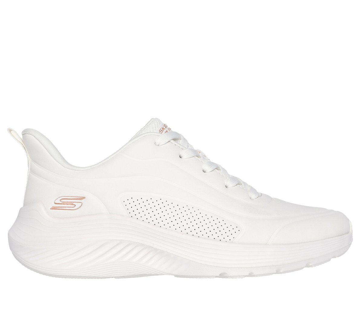 Skechers BOBS Sport Squad Waves - Just Wading en Blanca, talla 40