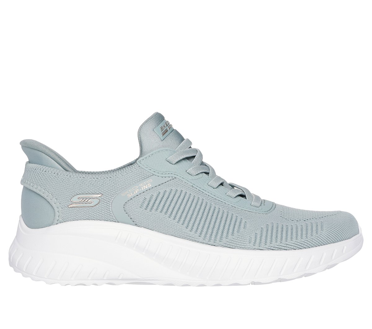 Skechers Slip-ins: BOBS Sport Squad Chaos en Salvia, talla 41, Vegan
