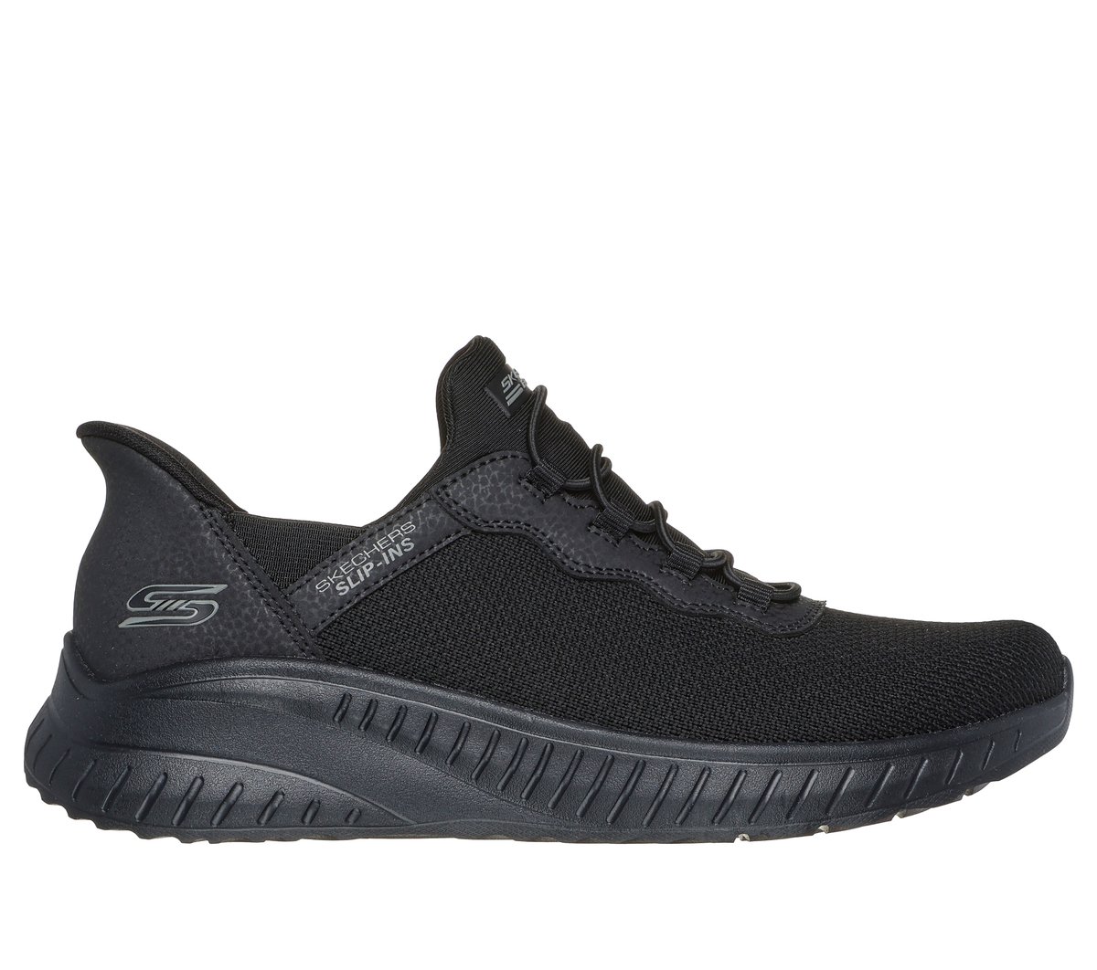 Skechers Slip-ins: BOBS Sport Squad Chaos - Daily Inspiration en Negro, talla 39, Vegan