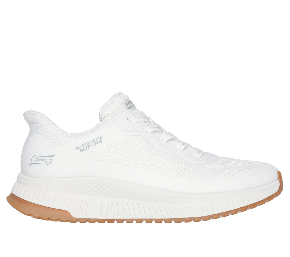 Skechers Slip-ins: BOBS Squad 4 - Staple Look en Blanca, talla 36