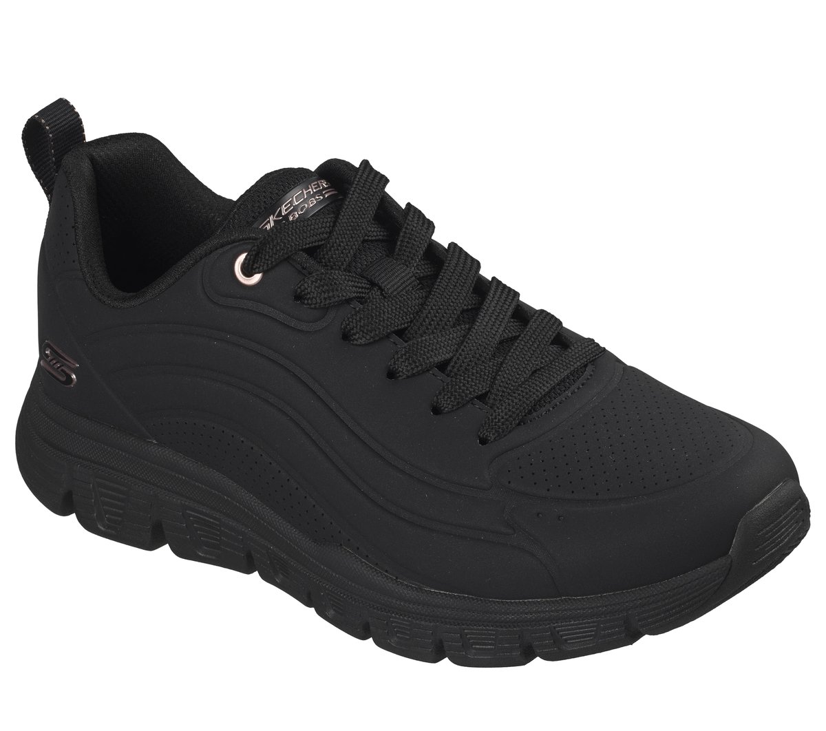 Skechers BOBS Sport B Lite - Your Story Chaussures Moyen Width en Noir, Lavable en machine
