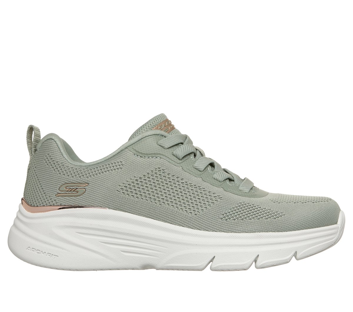 Skechers BOBS Sport Arch Fit Elev8 en Salvia, talla 35, Vegan