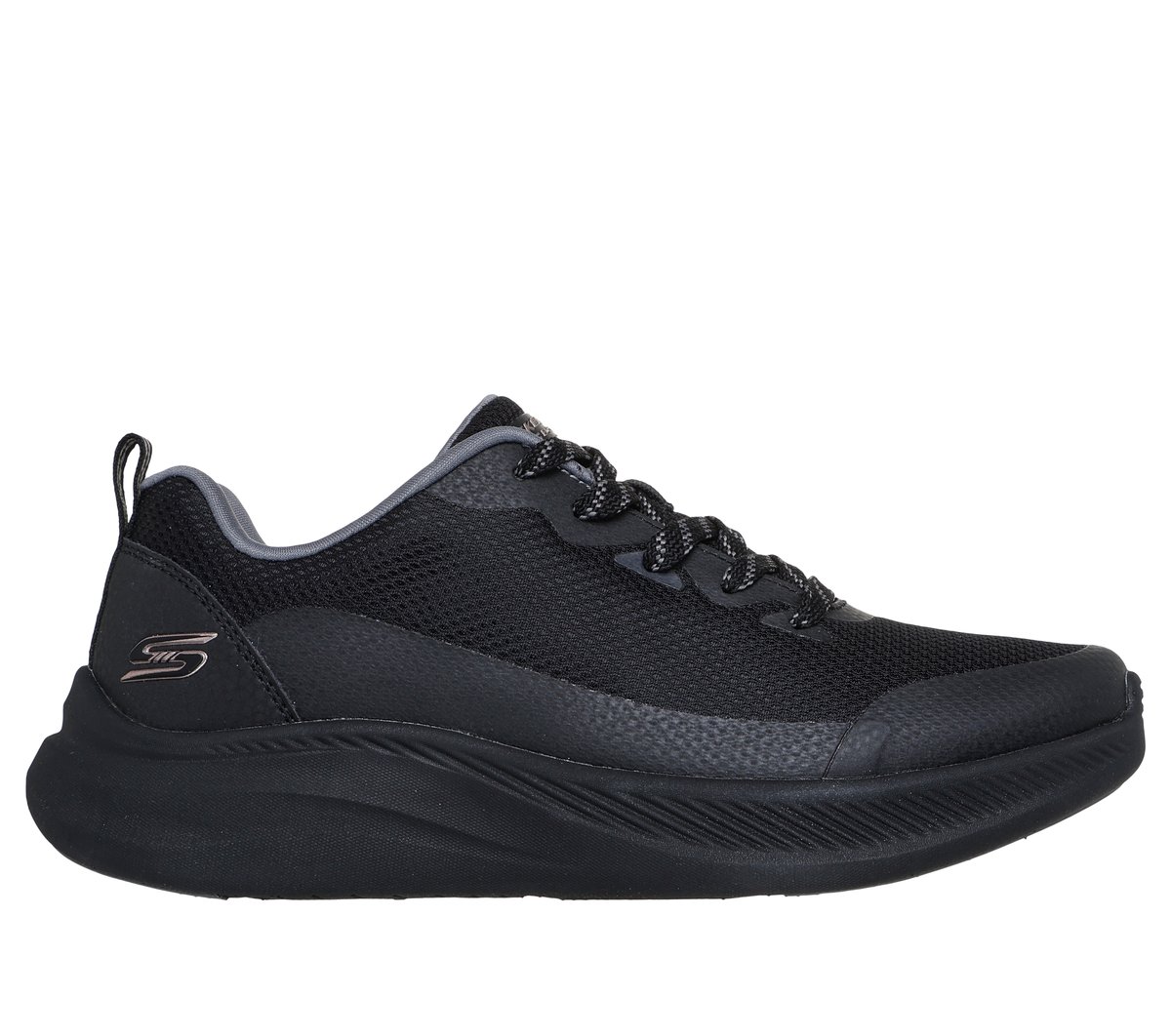 Skechers BOBS Sport Moda Flex en Negro, talla 37, lavable a máquina
