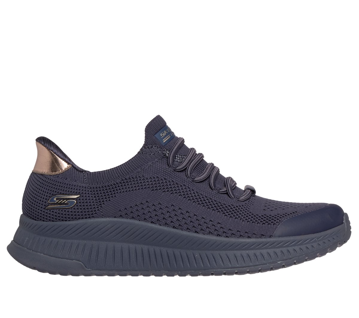 Skechers Slip-ins BOBS Squad 4 - Dire Step Chaussures Moyen Width en Bleu Marine Fonc Pointure 355 Lavable en machine 80 €
