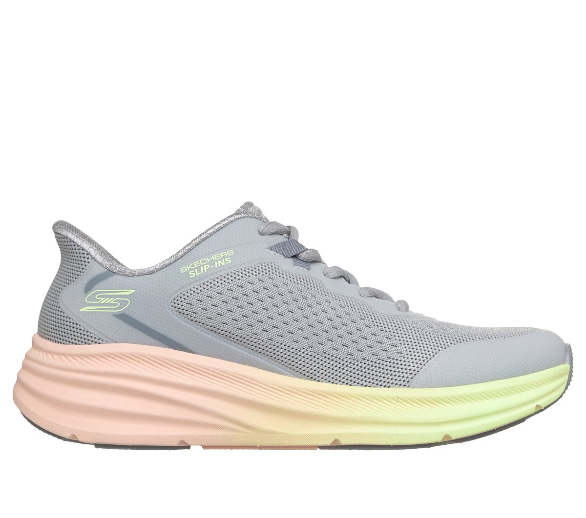 Skechers Slip-ins: BOBS Skillz - Too Essential en Gris/Hombreta, talla 35, Vegan