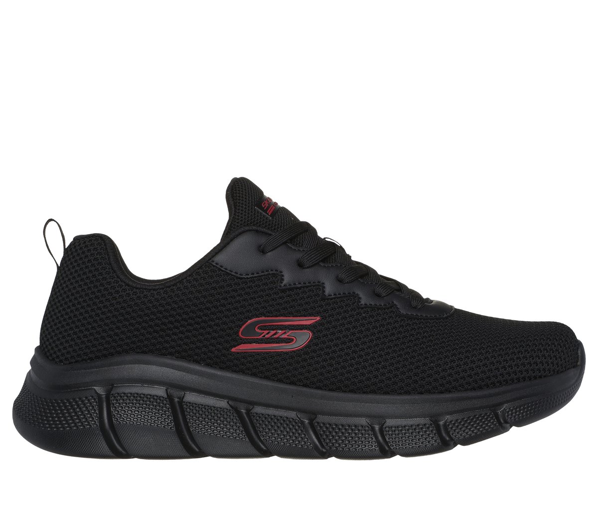 Skechers BOBS Sport B Flex - Chill Edge Sneaker in Schwarz, Größe 43, Vegan, in der Maschine waschbar
