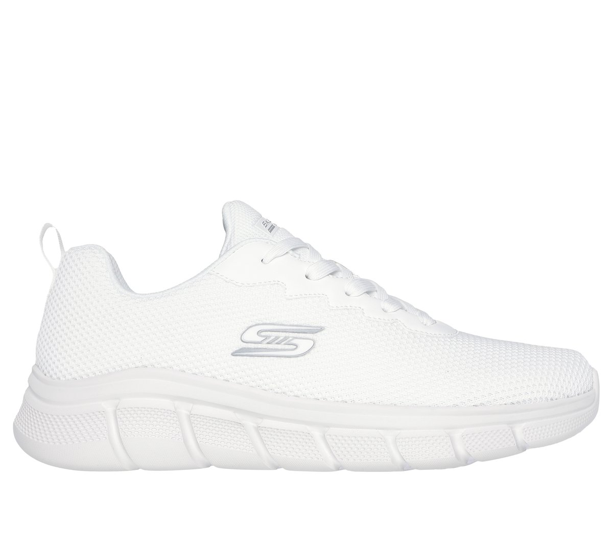 Skechers BOBS Sport B Flex - Chill Edge en Rota Blanca, talla 45.5, Vegan