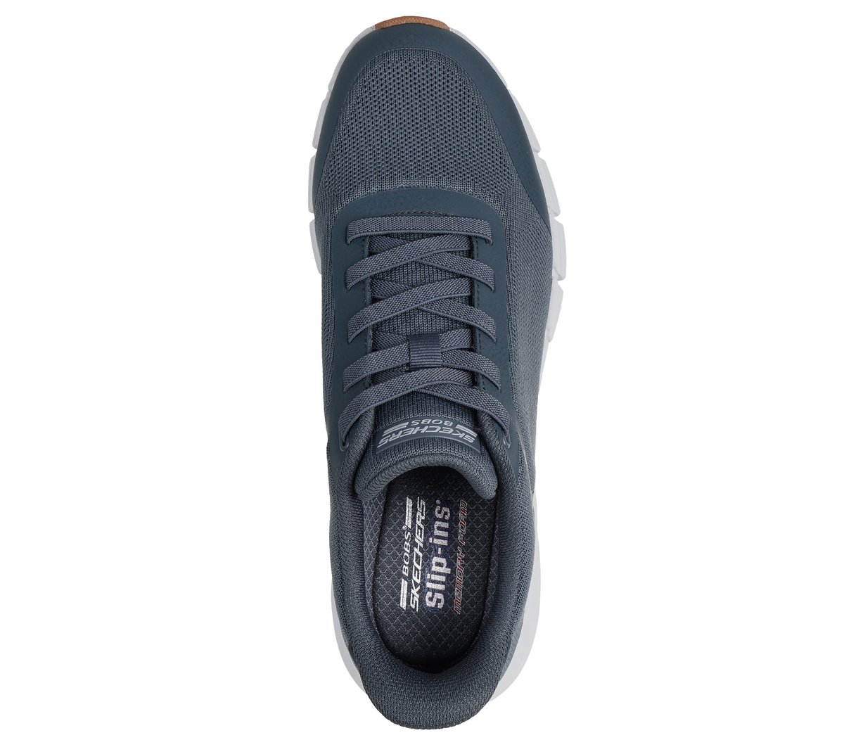 Skechers Slip-ins: BOBS B Flex 2.0 Chaussures Moyen Width en Gris Anthracite, Lavable en machine