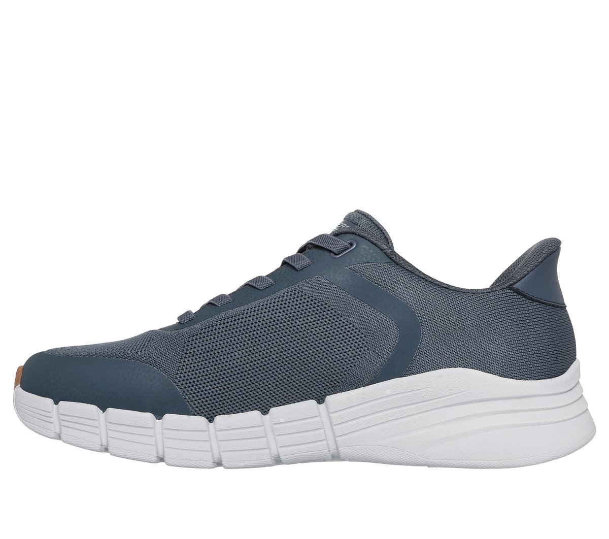 Skechers Slip-ins: BOBS B Flex 2.0 Chaussures Moyen Width en Gris Anthracite, Lavable en machine