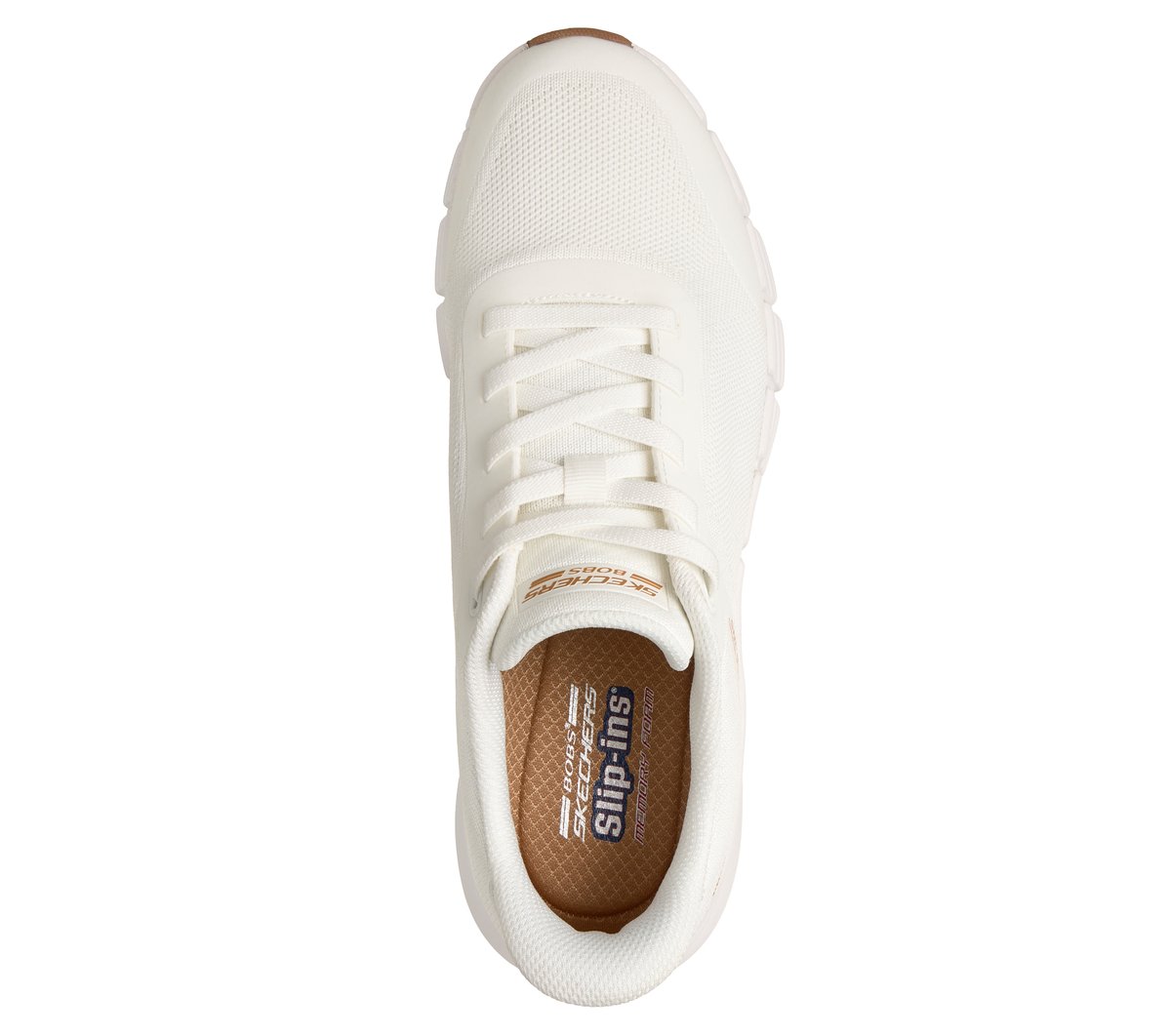 Skechers Slip-ins: BOBS B Flex 2.0 Chaussures Moyen Width en Blanc, Lavable en machine