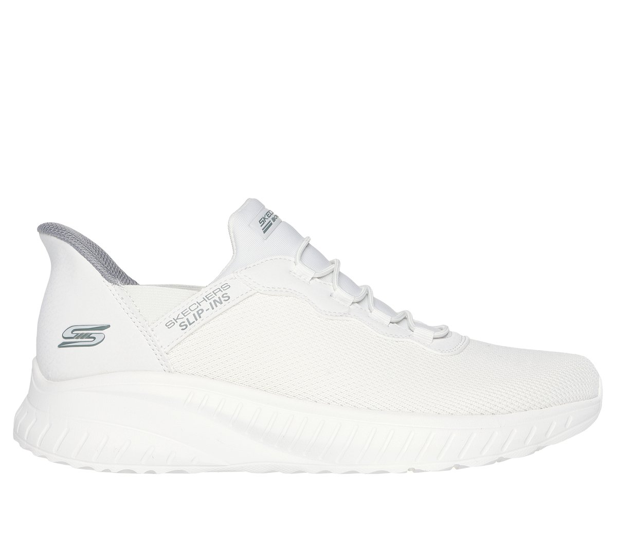 Skechers Slip-ins: BOBS Sport Squad Chaos en Rota Blanca, talla 46, Vegan