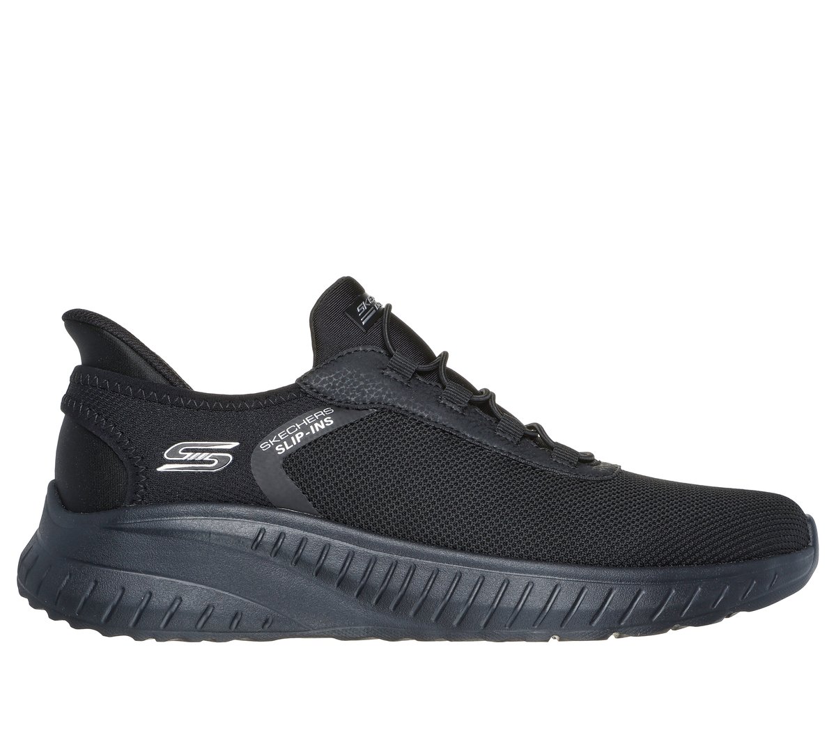 Skechers Slip-ins: BOBS Sport Squad Chaos en Negro, talla 41, Vegan