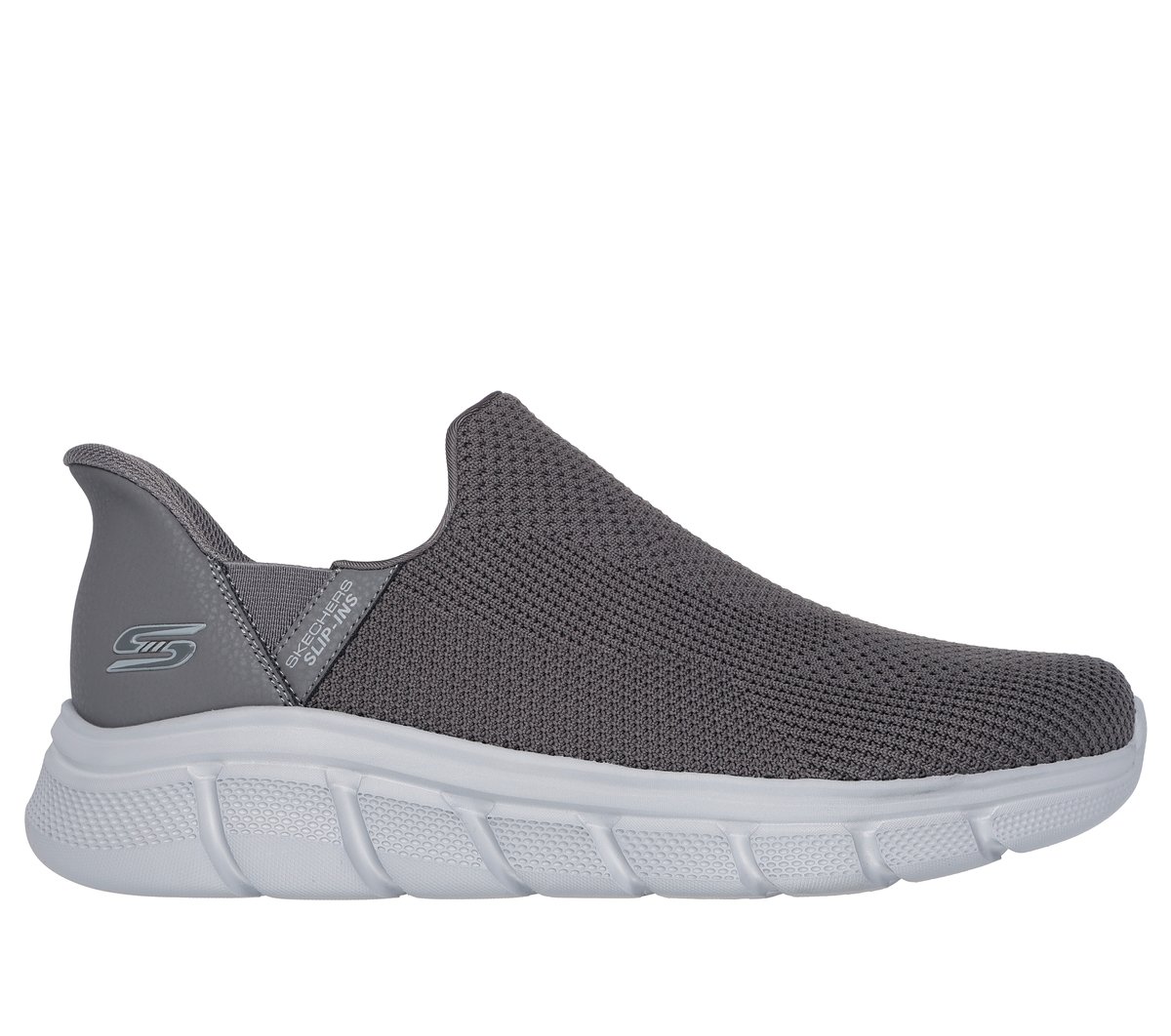Skechers Slip-ins: BOBS Sport B Flex - Resilient en Gris, talla 47.5
