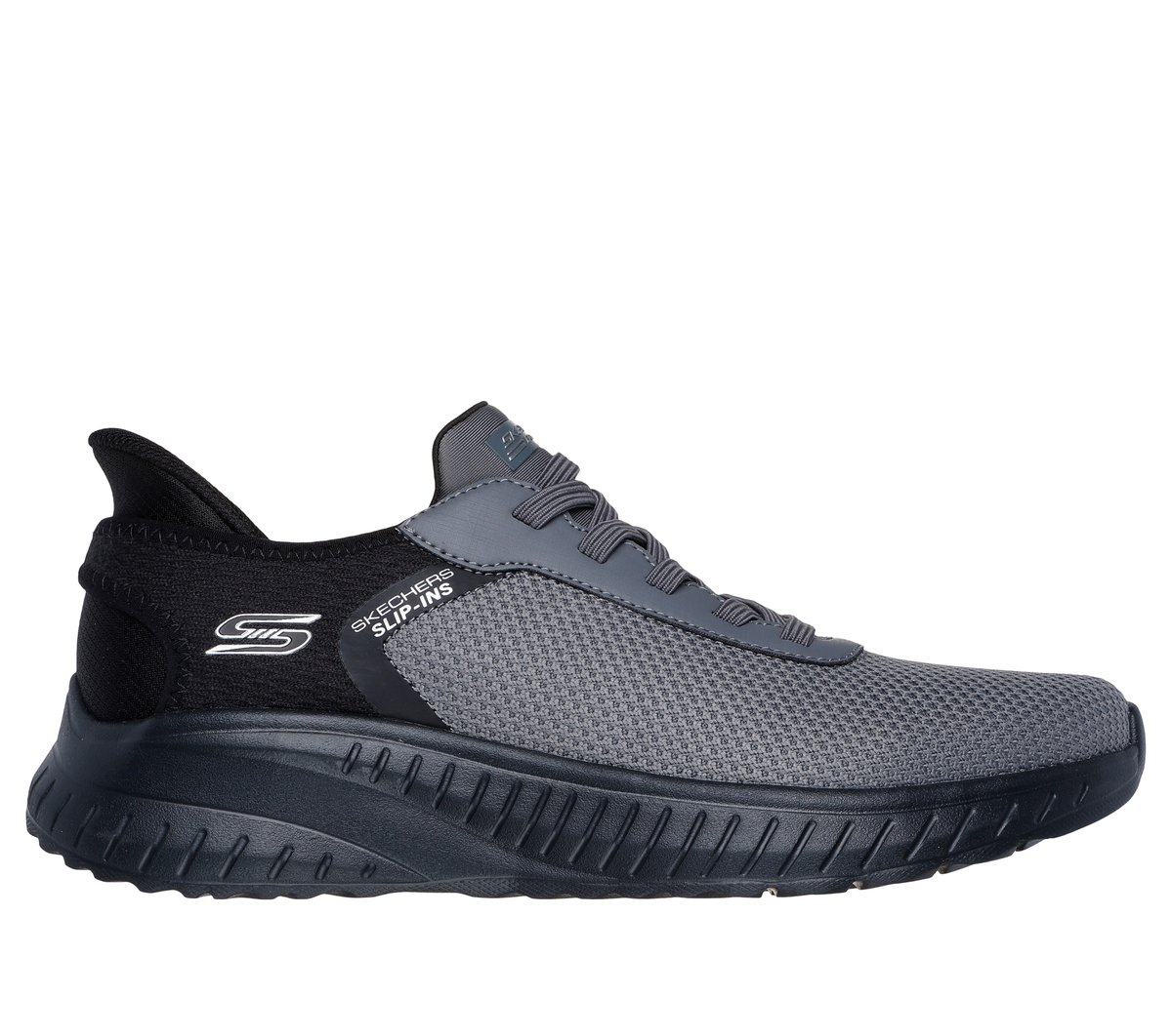 Skechers Slip-ins: BOBS Sport Squad Chaos en Grisoscuro, talla 43