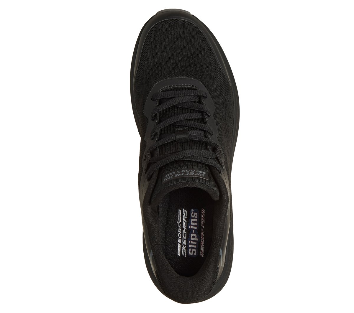 Skechers Slip-ins: BOBS Skillz Chaussures Moyen Width en Noir, Lavable en machine