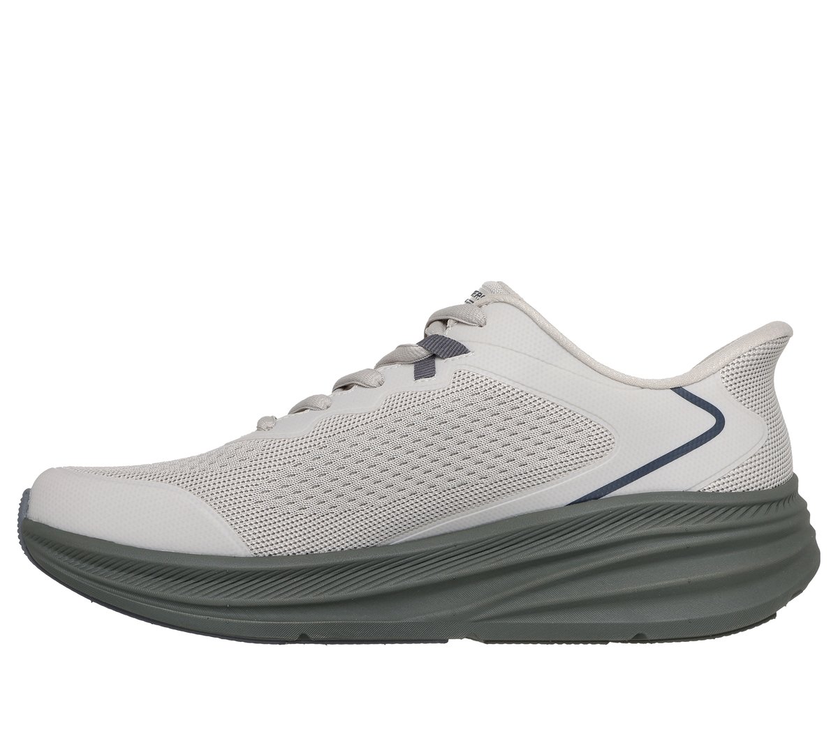 Skechers Slip-ins: BOBS Skillz Chaussures Moyen Width en Beige/Olive, Lavable en machine
