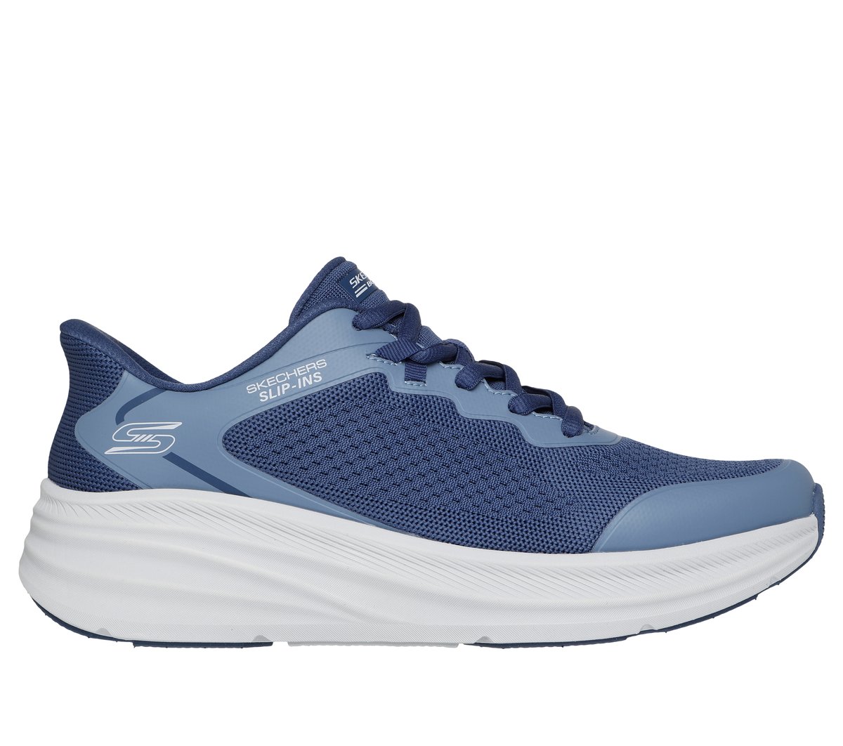 Skechers Slip-ins: BOBS Sport Skillz en Navy, talla 47.5