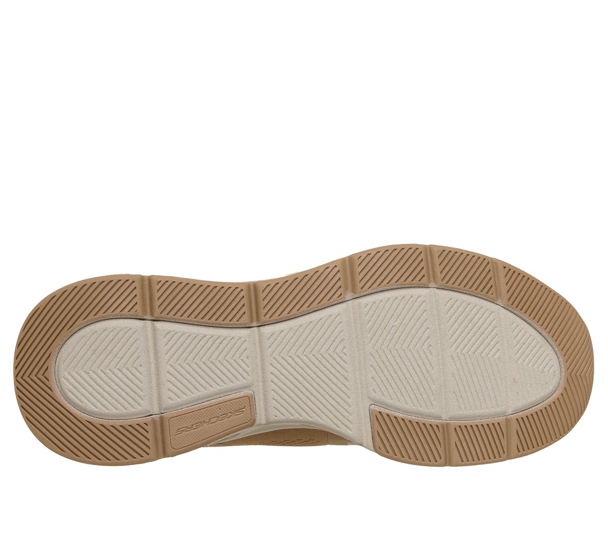 Skechers Slip-ins: BOBS Sport Arc Waves Remix - Feel Grounded Chaussures Moyen Width en Châtaigne, Lavable en machine