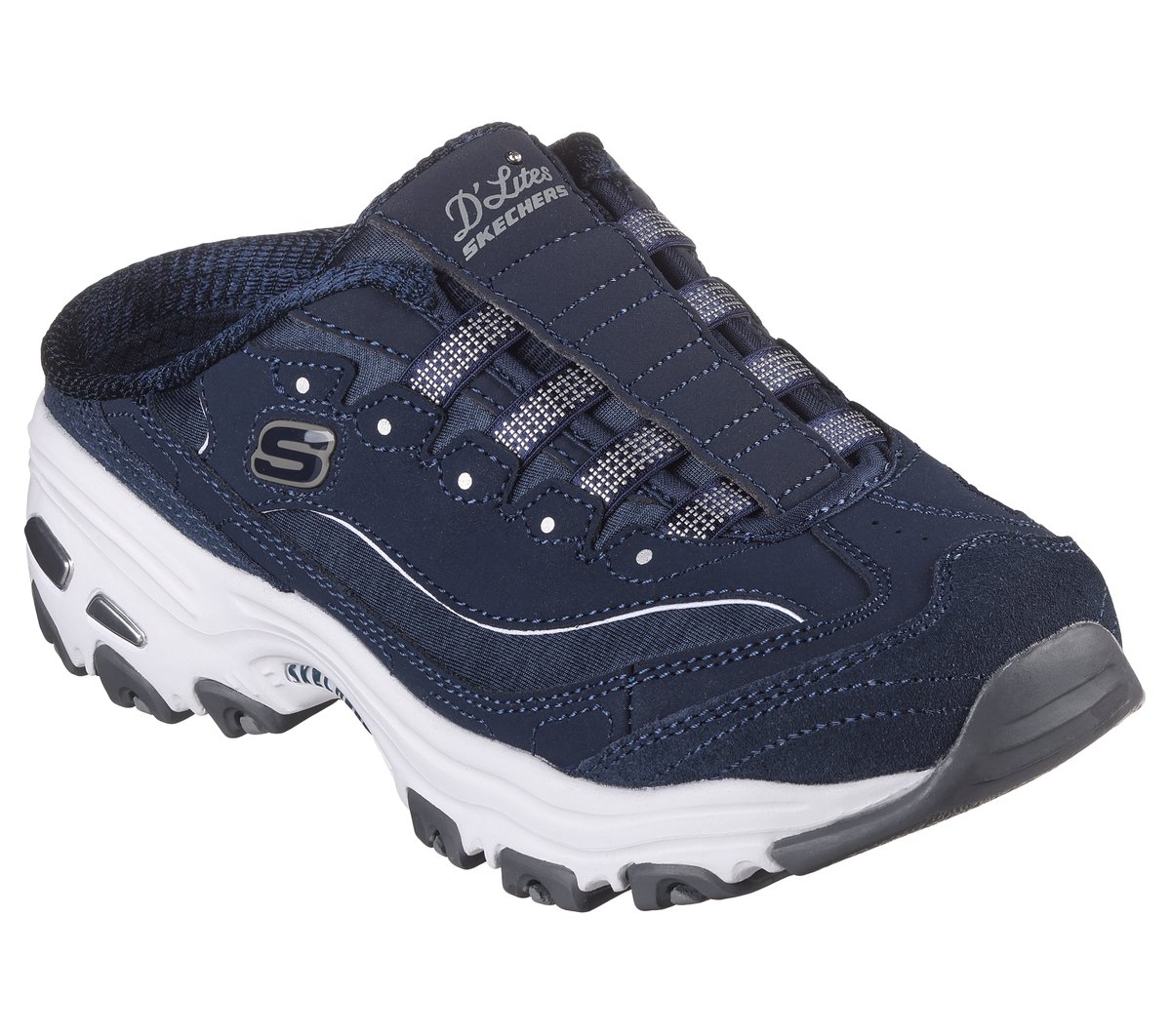 d lites slip skechers mules sneakers D Lites Slip On Skechers Mule Tennis Shoes Skechers D'Lites Slip