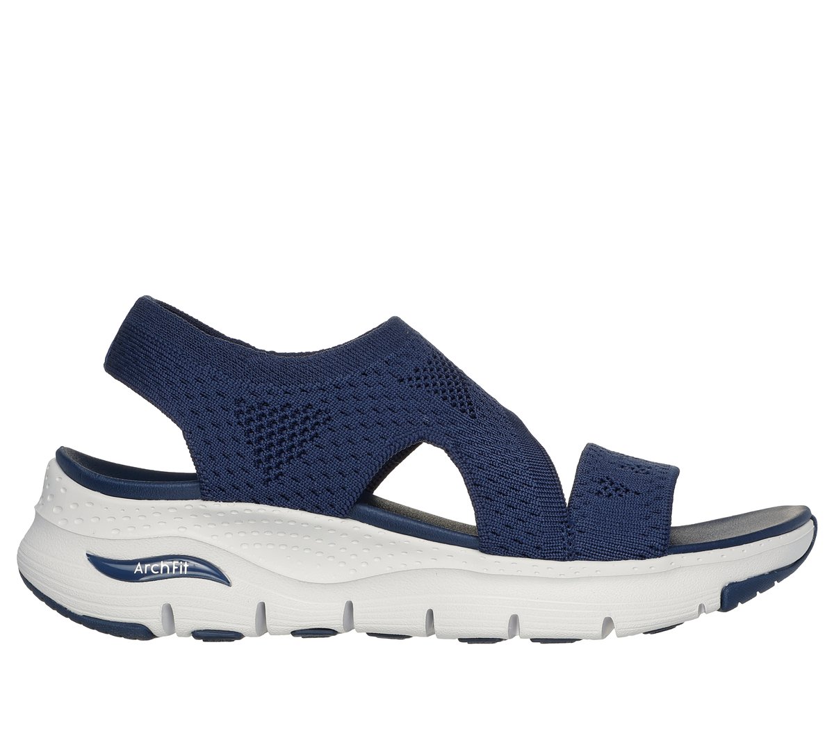 Skechers Arch Fit - Brightest Day en Navy, talla 39, Vegan