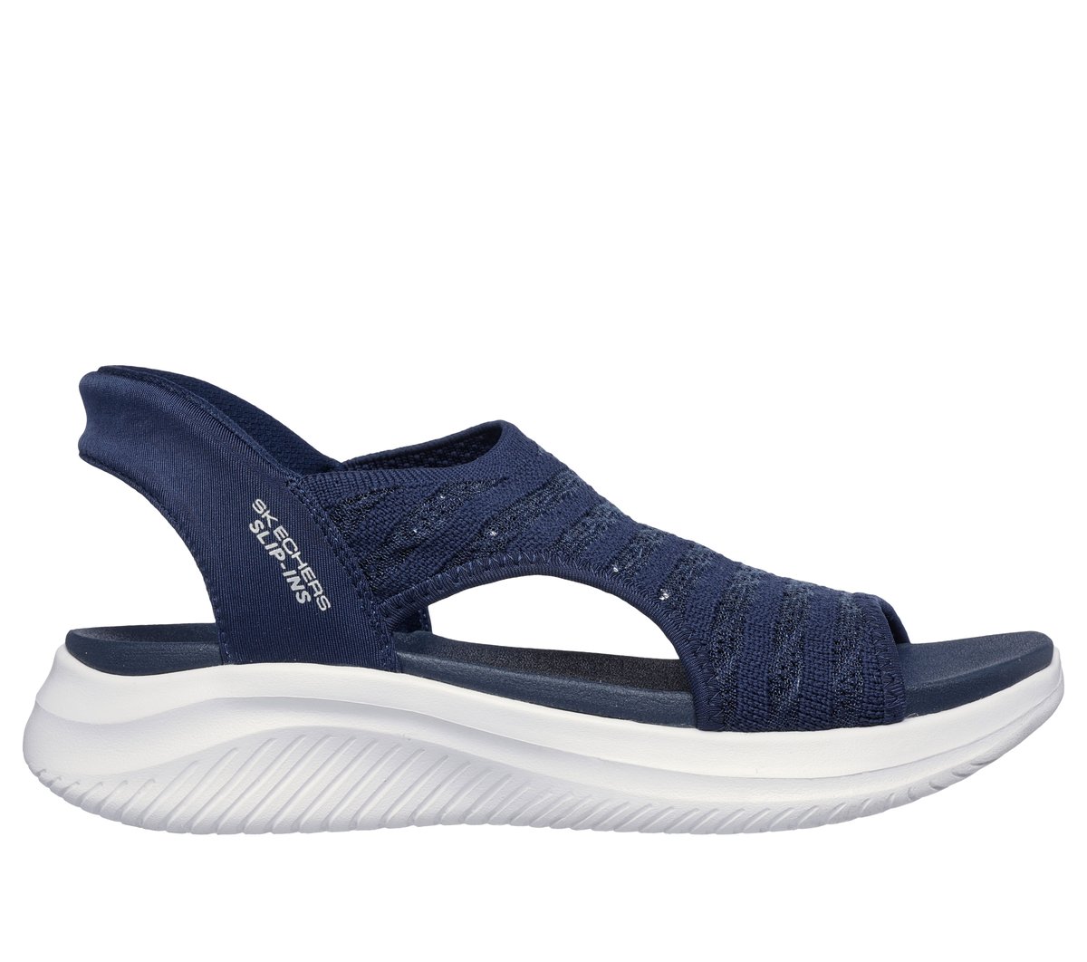 Skechers Slip-ins: Ultra Flex 3.0 - Sun Warmth en Navy, talla 35, Vegan