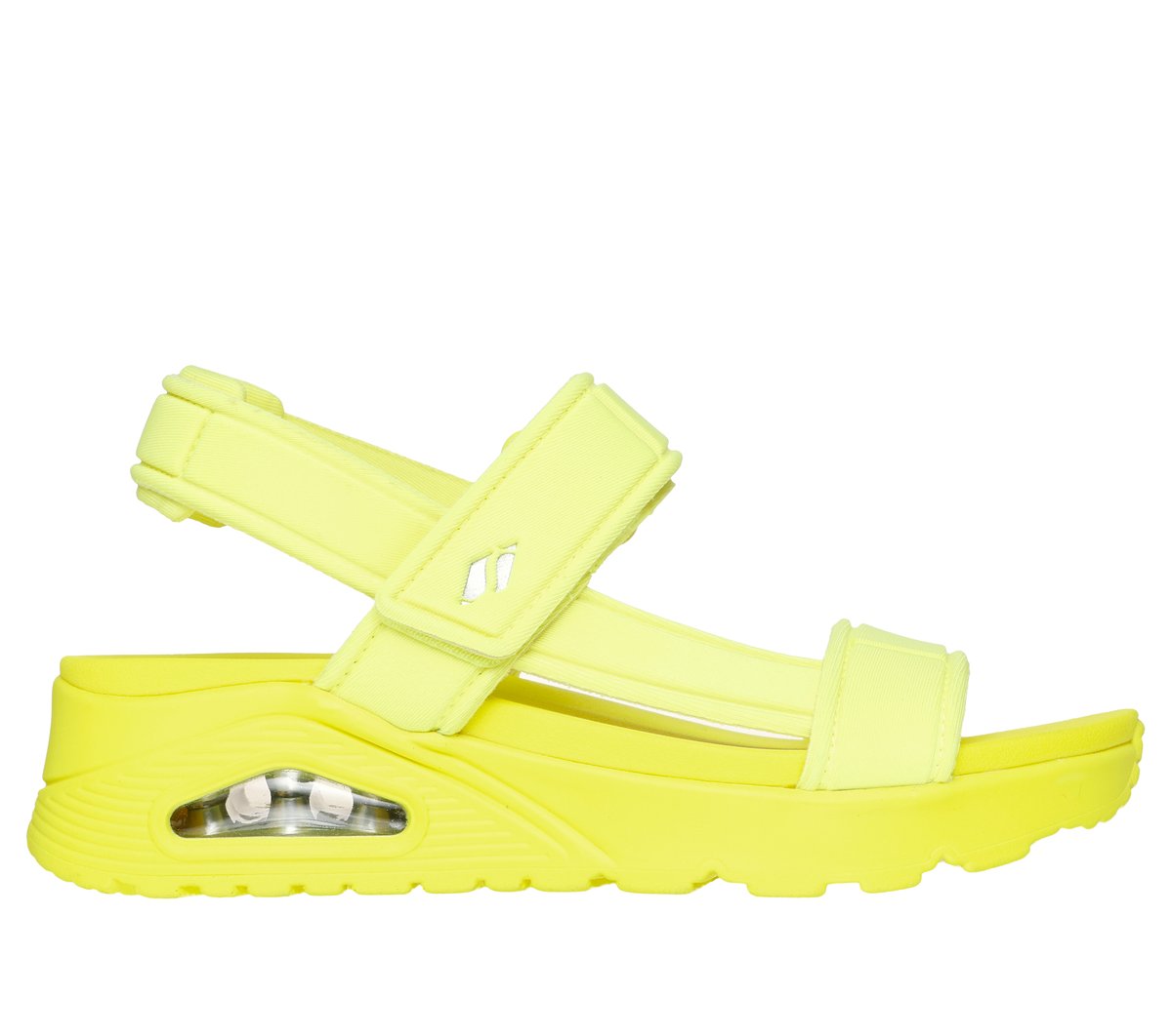 Skechers UNO - Fun Stand en Amarillo Neon, talla 36, Vegan