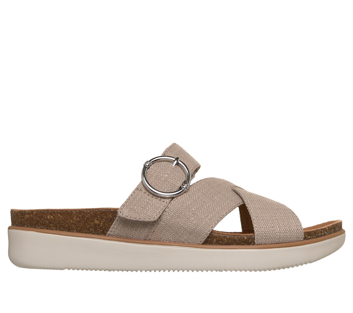 Skechers Relaxed Fit: Lifted Comfort - Charming Sparkle Chaussures Moyen Width En Taupe, Pointure 41, Vegan-image