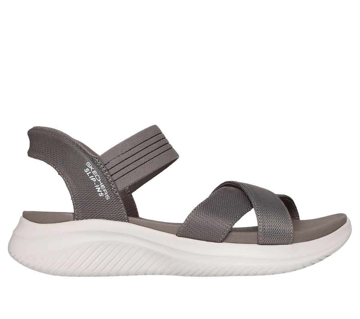 Skechers Slip-ins: Ultra Flex 3.0 - Never Better en Taupeoscuro, talla 38, Vegan
