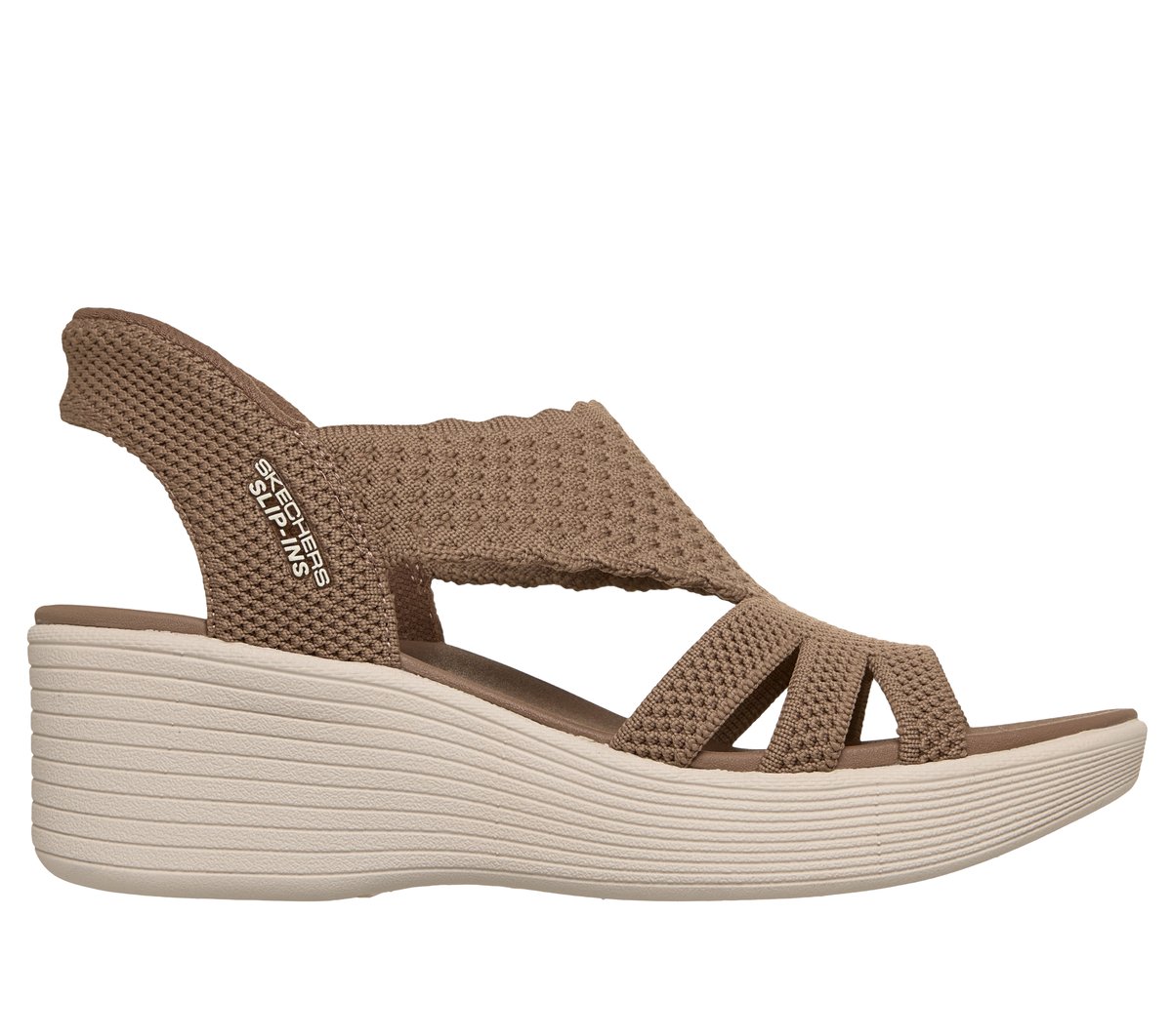 Skechers Slip-ins: Parallel Lite - Summer Invite en Mocha, talla 39, Vegan
