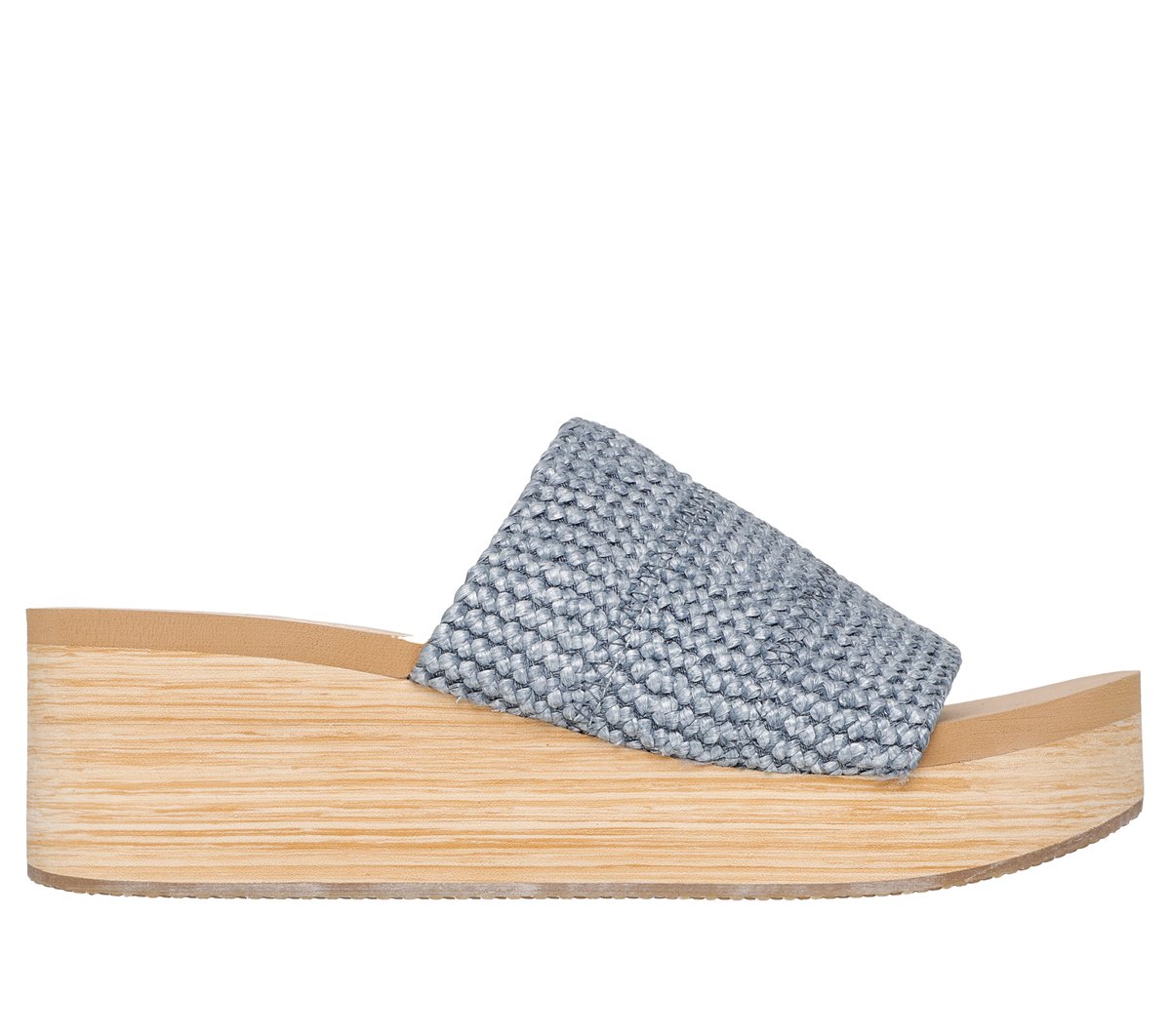 Skechers Women's Summers - Salt Spray Sandals In Blue, Size 8 | Synthetic/Textile, Vegan