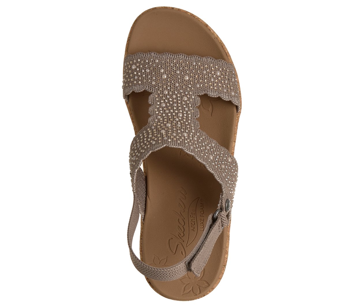 Skechers Donna Arch Fit Beverlee 2.0 - My Fav Wedge In Talpa Scuro, Taglia 41, Vegan - 2