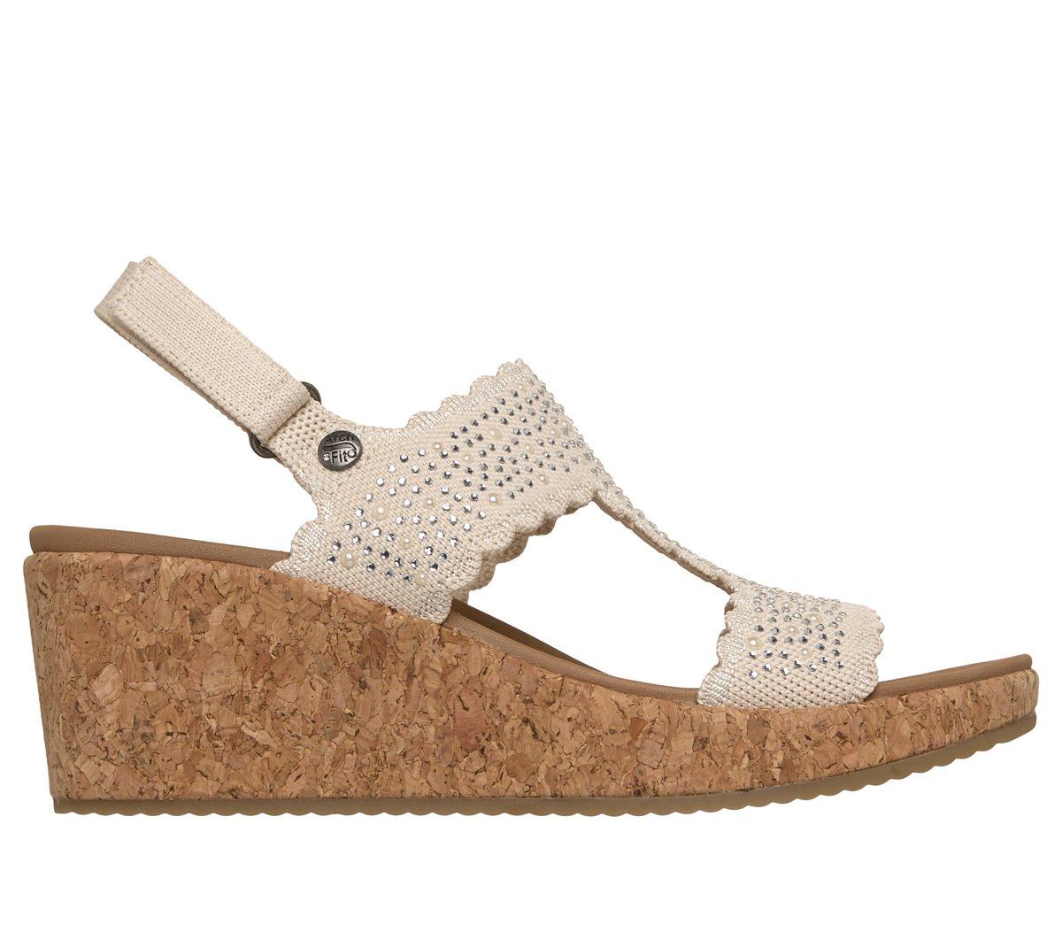 Skechers Arch Fit Beverlee 2.0 - My Fav en Rota Blanca, talla 37, Vegan