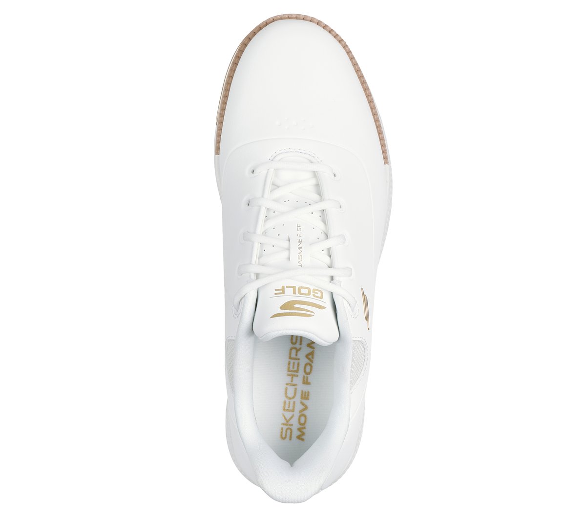 Waterproof: GO GOLF Jasmine 2 GF — WHITE / GOLD