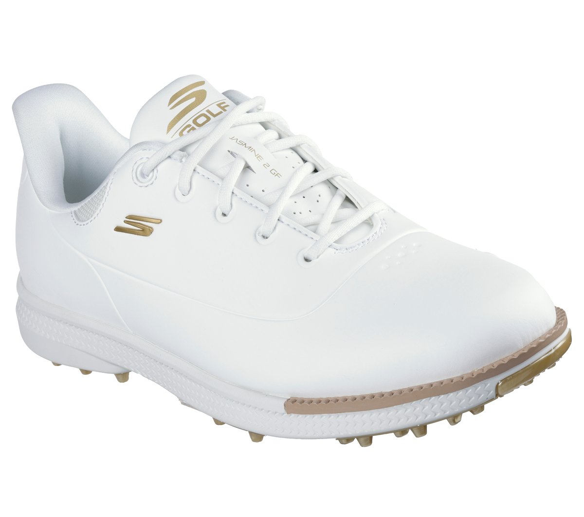 Waterproof: GO GOLF Jasmine 2 GF — WHITE / GOLD