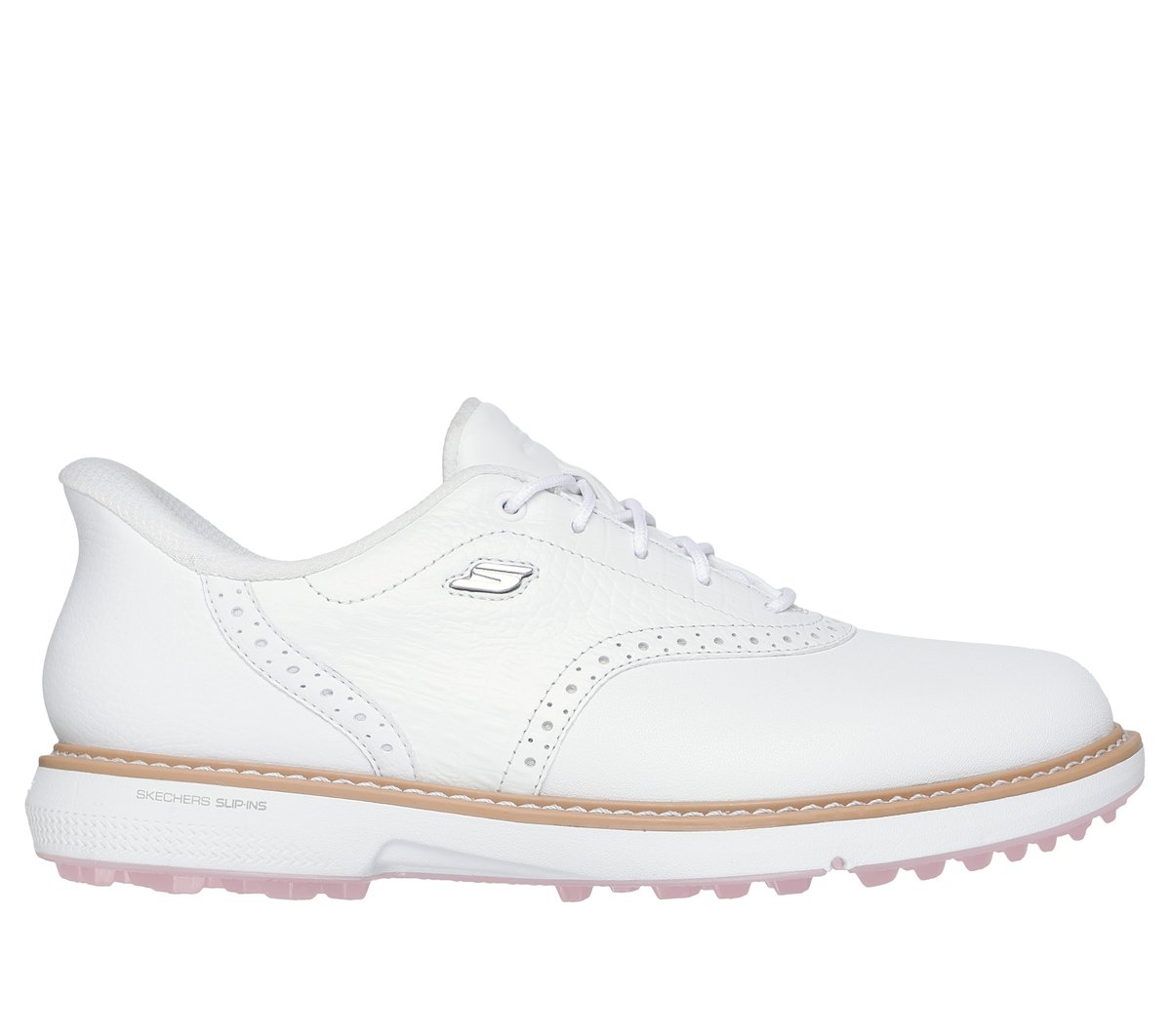Skechers Slip-ins: GO GOLF Prestige SL en Blanco/Rosa, talla 38
