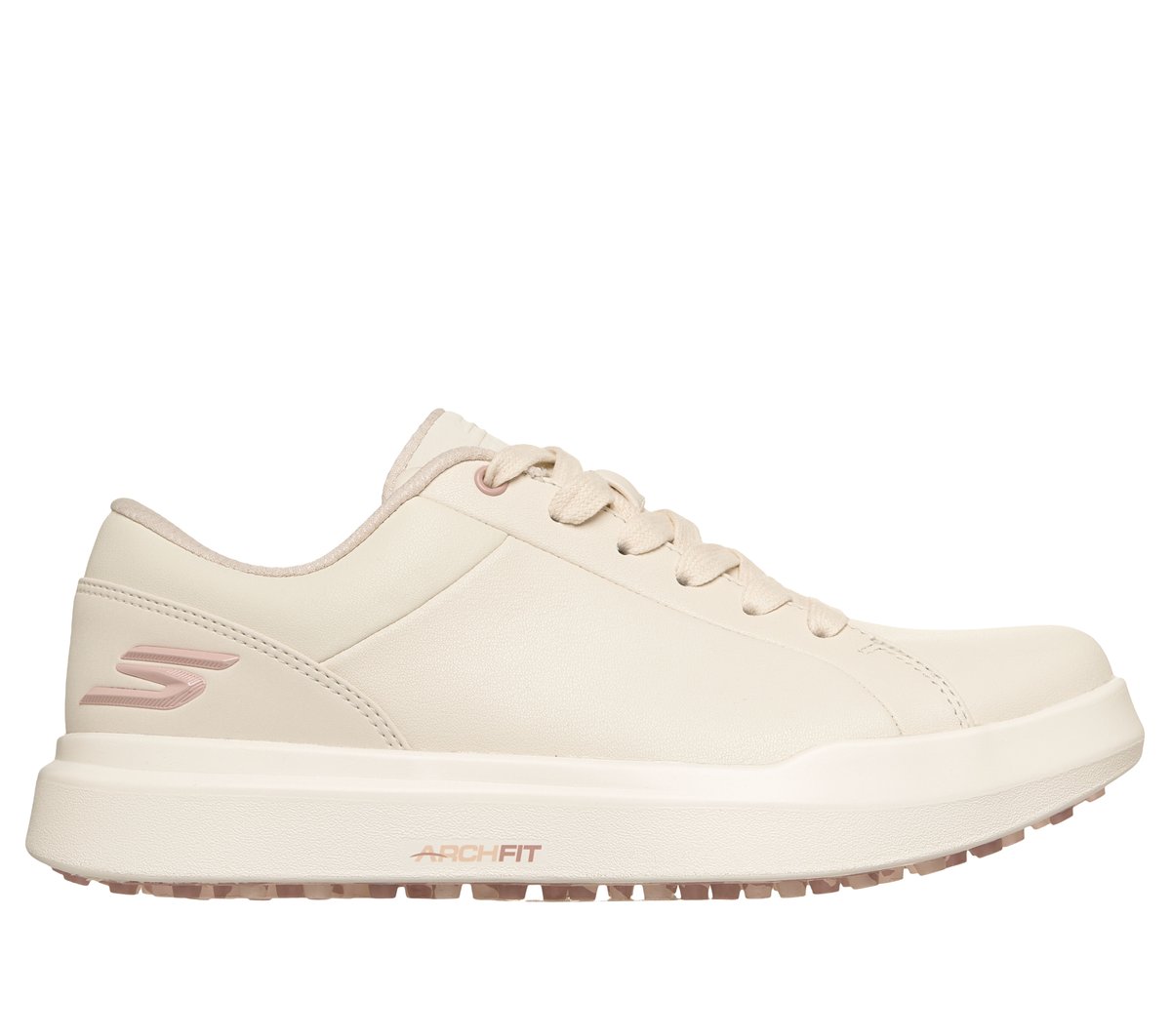 Skechers Waterproof Relaxed Fit: GO GOLF Drive 6 en Natural, talla 41